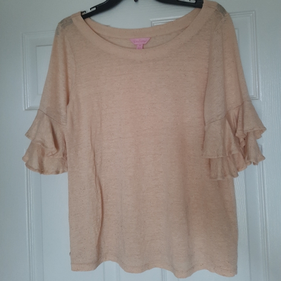 Lilly Pulitzer Lula Top - Picture 1 of 4